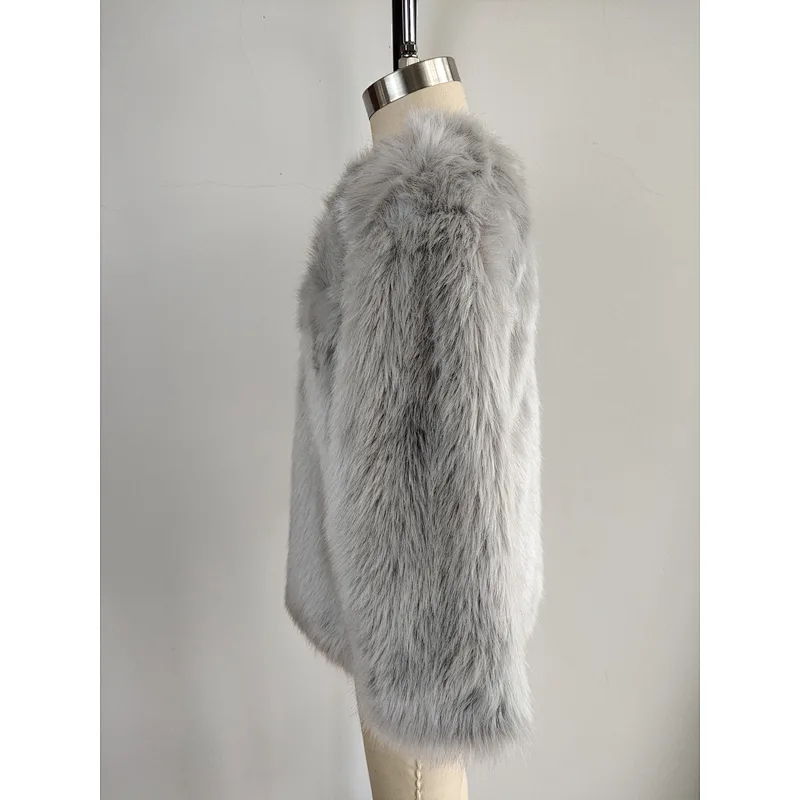 Sweet baby girls fur coat