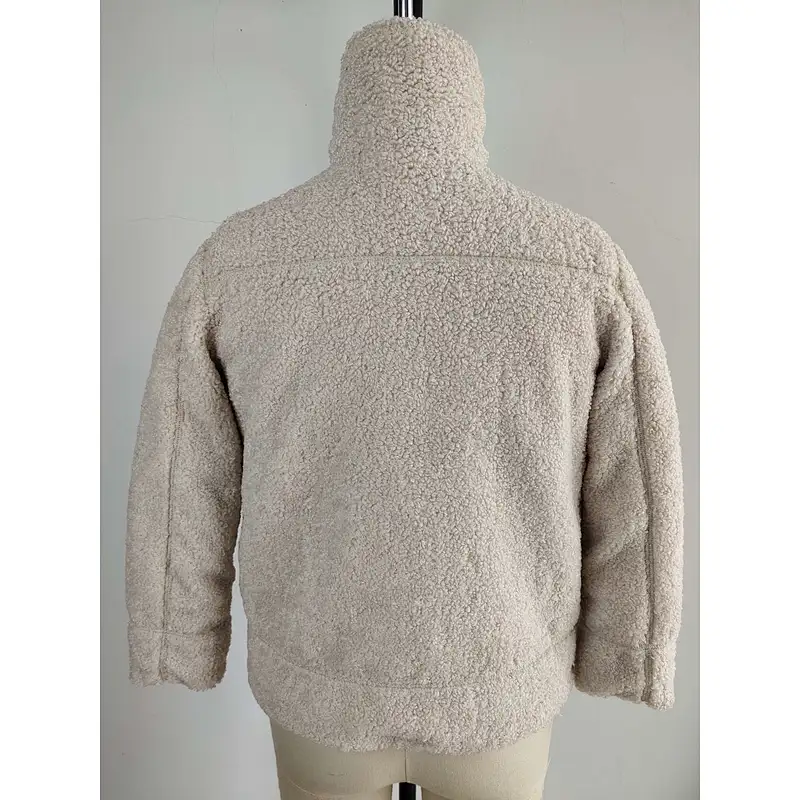 Lastest design fur jacket long coat for girls