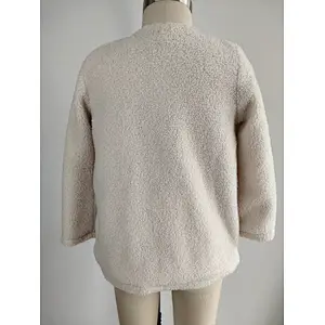 FTY supplier girls faux fur jacket