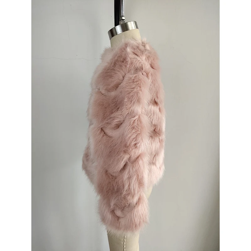 Ladies Printed fur Bomber Jackets