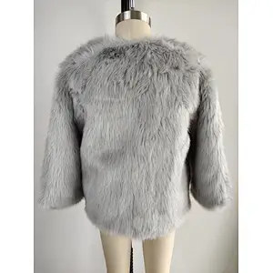 Sweet baby girls fur coat