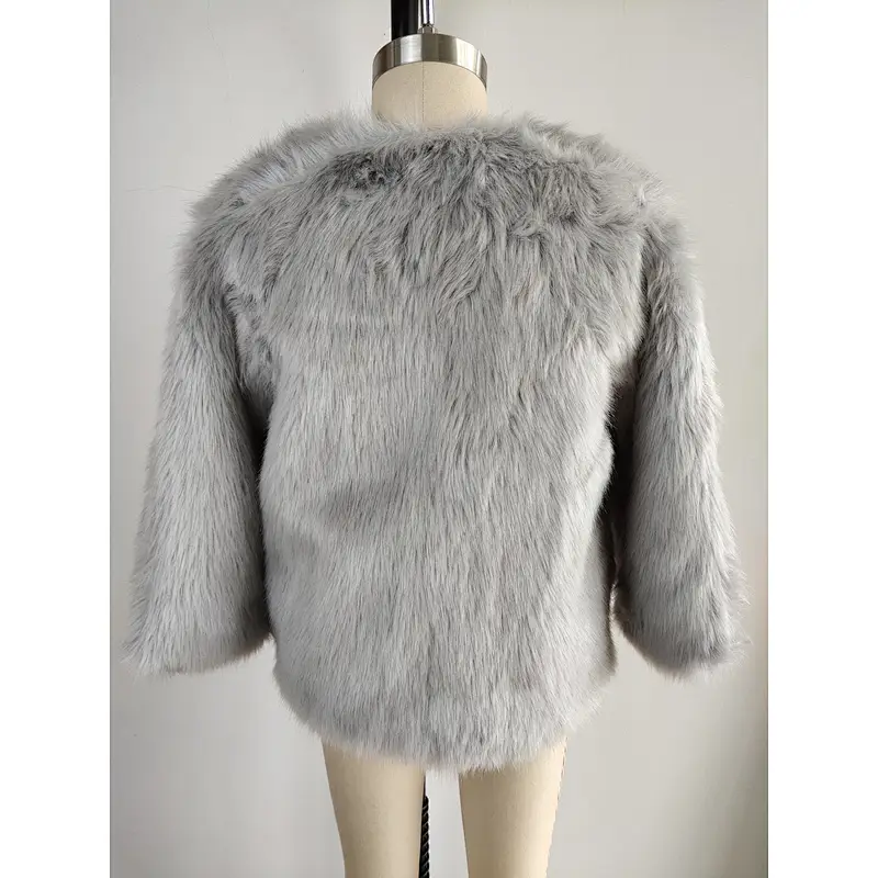 Sweet baby girls fur coat