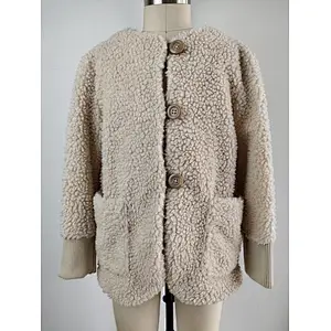 Autumn Winter Warmth Faux Fur Coats for Girls
