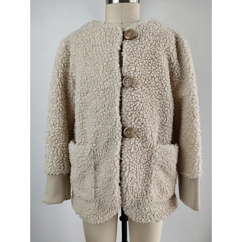 Autumn Winter Warmth Faux Fur Coats for Girls