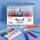 Twnwin 5602 Simplicity Watercolor Set Water Color Brush Pen 36Pcs For Student Bright And Vivid Colors Art Pens36 Drawing Marker