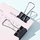 Tenwin 1336 Good Clips High Quality Folder Metal Small Size Black Paper Less Effort Binder Clip 15mm For Office