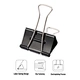 folder with clip binder
