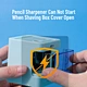 hole metal pencil sharpener