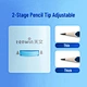 pencil eraser sharpener and ruler set