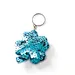 soft pvc sequin keychain