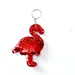 soft pvc sequin keychain