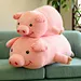 Pink pig plush toys