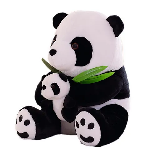 Custom Plush Stuffed Pandas Bear Educational Toys For Kids Gift