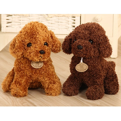 Cute simulation dog plush toy stuffed soft dog doll Teddy dog wedding annual meeting small gifts wholesale