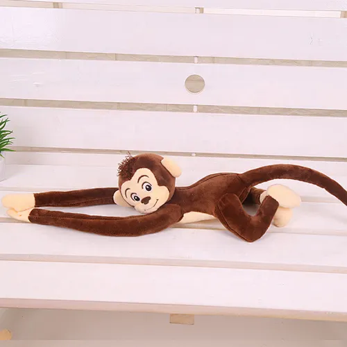 Cute Cartoon Kids Super Soft  Plush Long Arms Monkey Toy