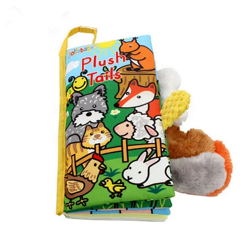 Sea Animal Toys Baby Gifts Soft Early Education Cloth Book