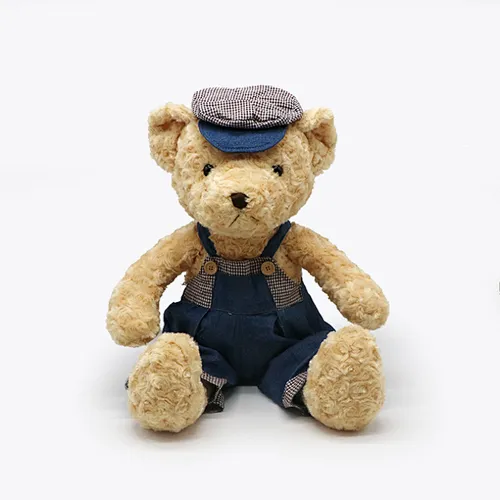 Customised Stuffed Toy Dressed Yellow Teddy Bear