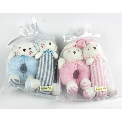 china toys export plush baby rattle rings toy