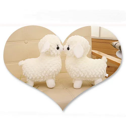 Sheep doll new alpaca simulation mountain wool velvet toy doll doll children's day gift