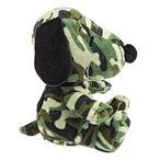 sitting stuffed dog