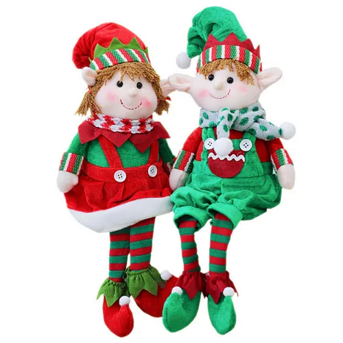 Christmas decoration elf  wholesale elf plush toys elf doll