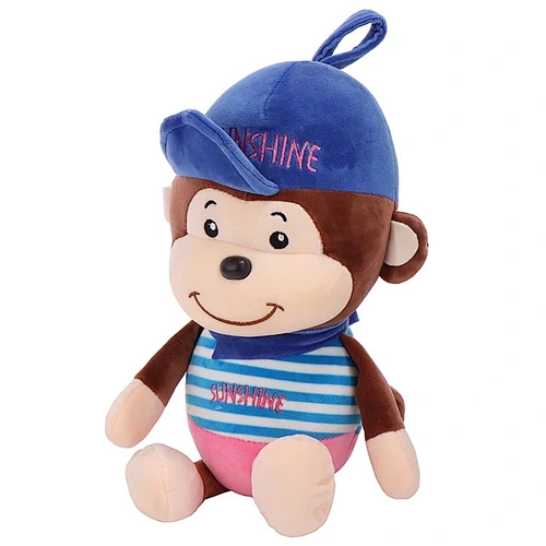 soft cute stuffed animal mascot plush monkey ape chimpanzee gorilla toy doll