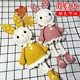 hand knitting wool rabbit