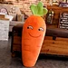 carrot pillow doll