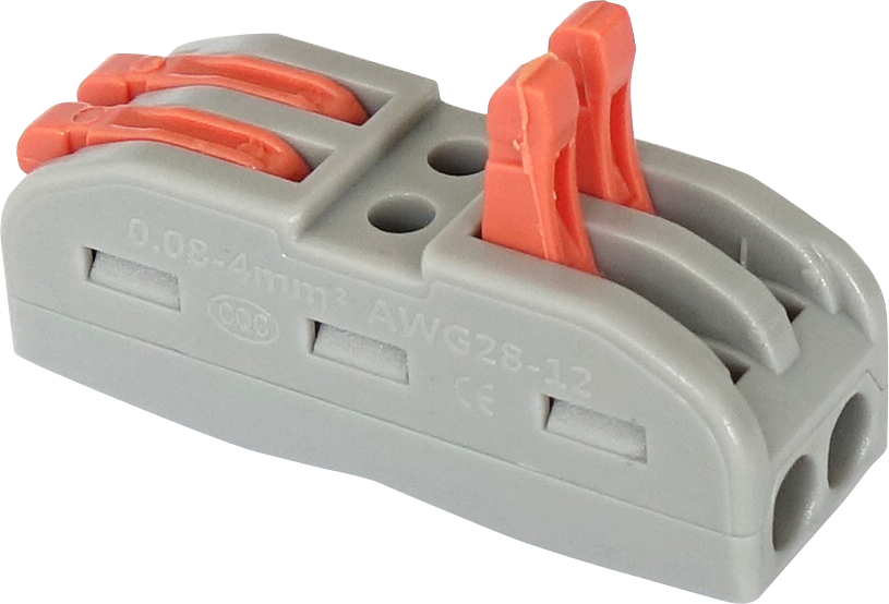 2 in 2 out wire connector