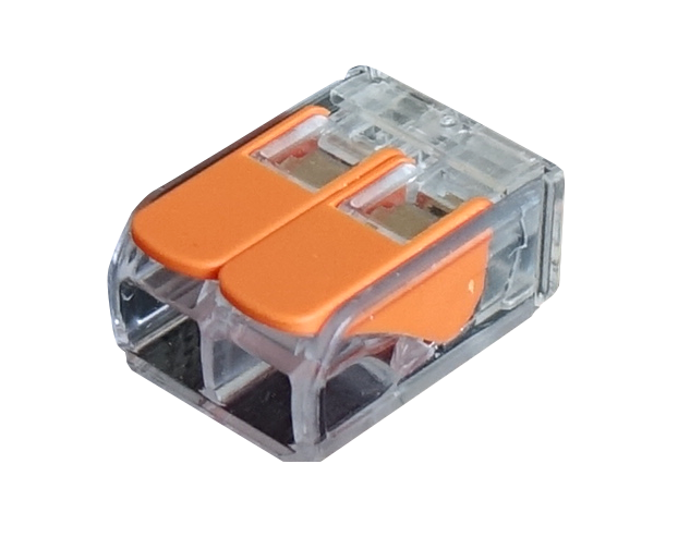 Wire Connectors, 221 Series Lever-Nuts Assortment,2-port,Compact Splicing Wire Connector