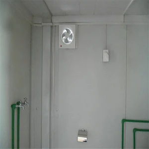 Project steel container house prefab single storey light structure