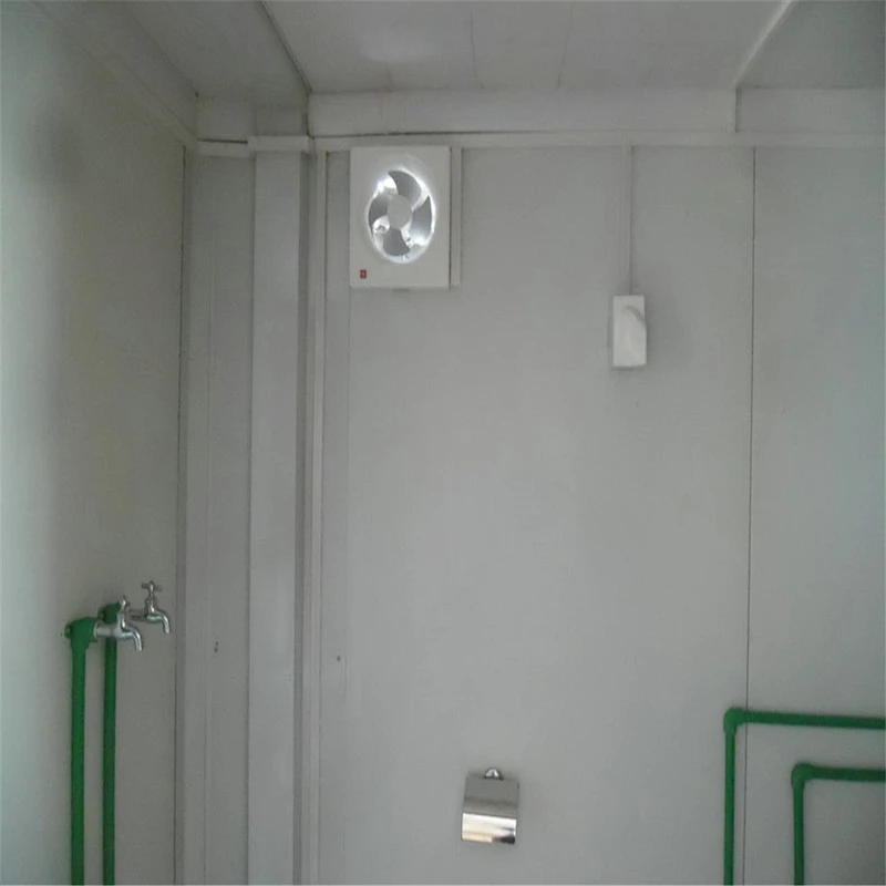 Project steel container house prefab single storey light structure
