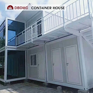 Expandable Living Container House Mobile Hotel Luxury 2 Floor Factory And Office