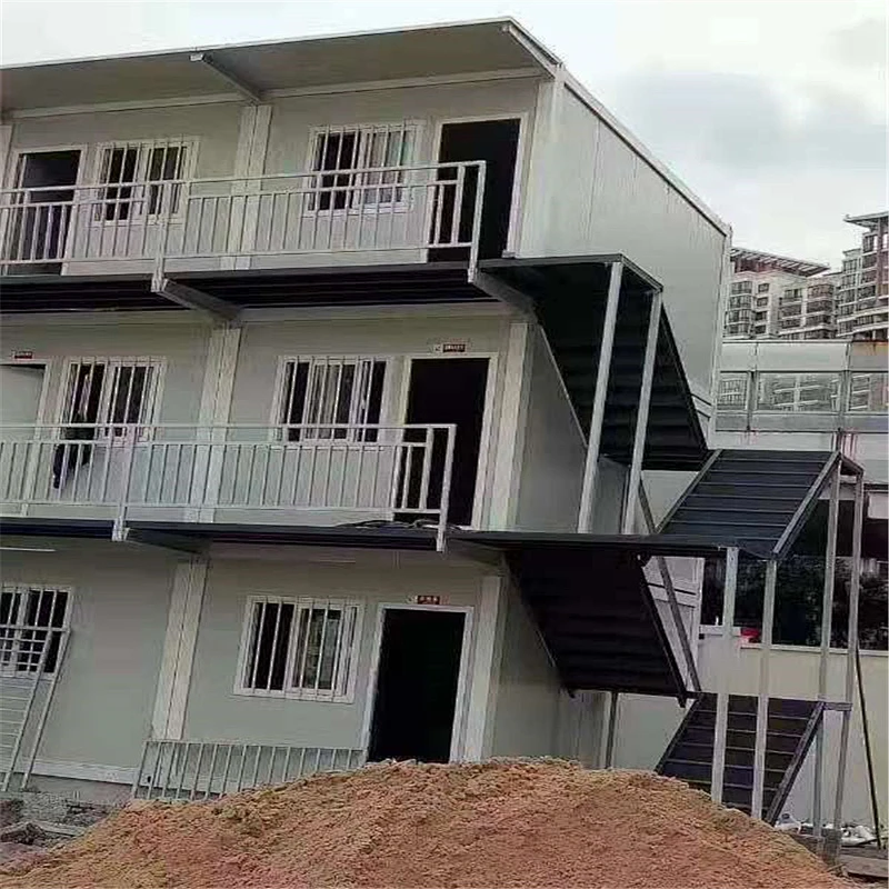 customized beautiful modular prefabricated steel structure container house