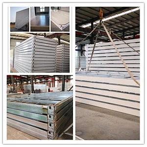 Project steel container house prefab single storey light structure
