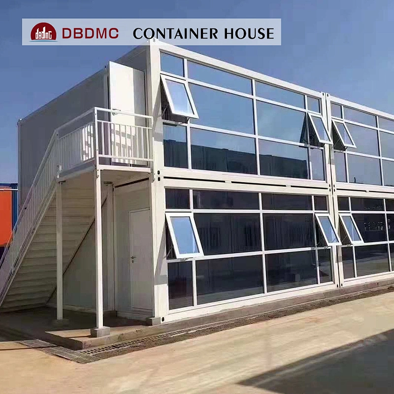 Two Story Vietnam Flat Pack Container House prefab