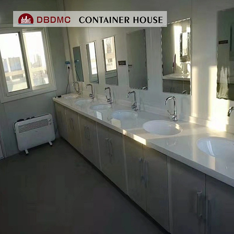 Two Story Vietnam Flat Pack Container House prefab
