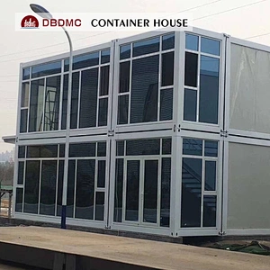 20ft Steel Sandwich Panel Modern Quality Container House Assembled Office