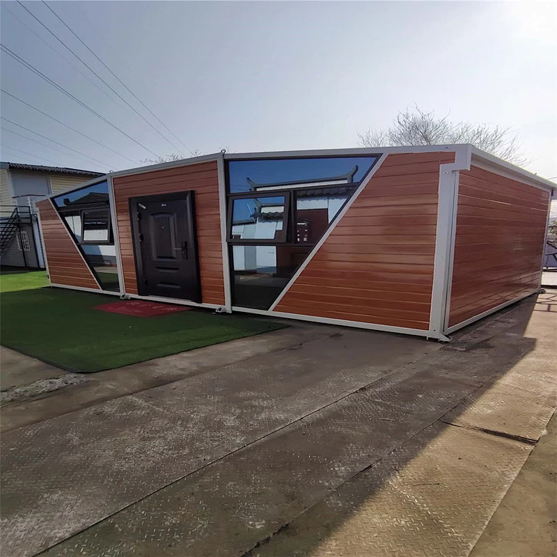 2 Bedroom Modular Prefab Houses Expandable Container House Tiny Villa
