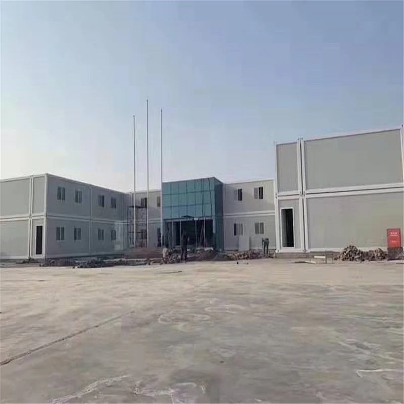 customized beautiful modular prefabricated steel structure container house