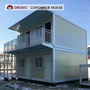 Two Story Vietnam Flat Pack Container House prefab