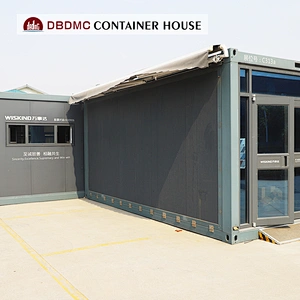 Steel modular flat pack 20ft container tiny house prefabricated 1 buyer