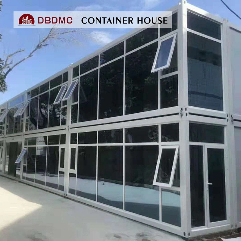 Standard Prefabricated Sea Container House Show Room Wooden