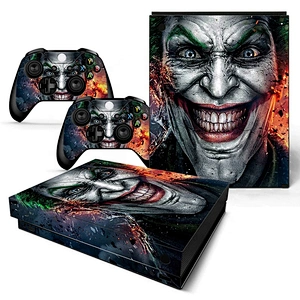 PVC Decals Cover Vinyl Skin Stickers for Xbox One X Console and Controller