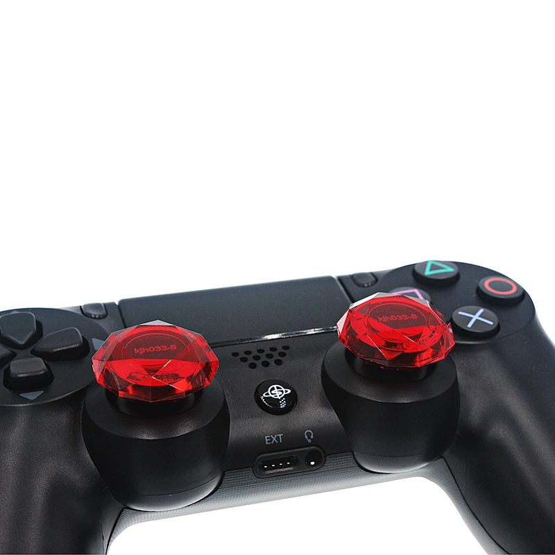 Protective Crystal Thumbstick Grips Cover for PS4 Joystick Controller Analog Rocker