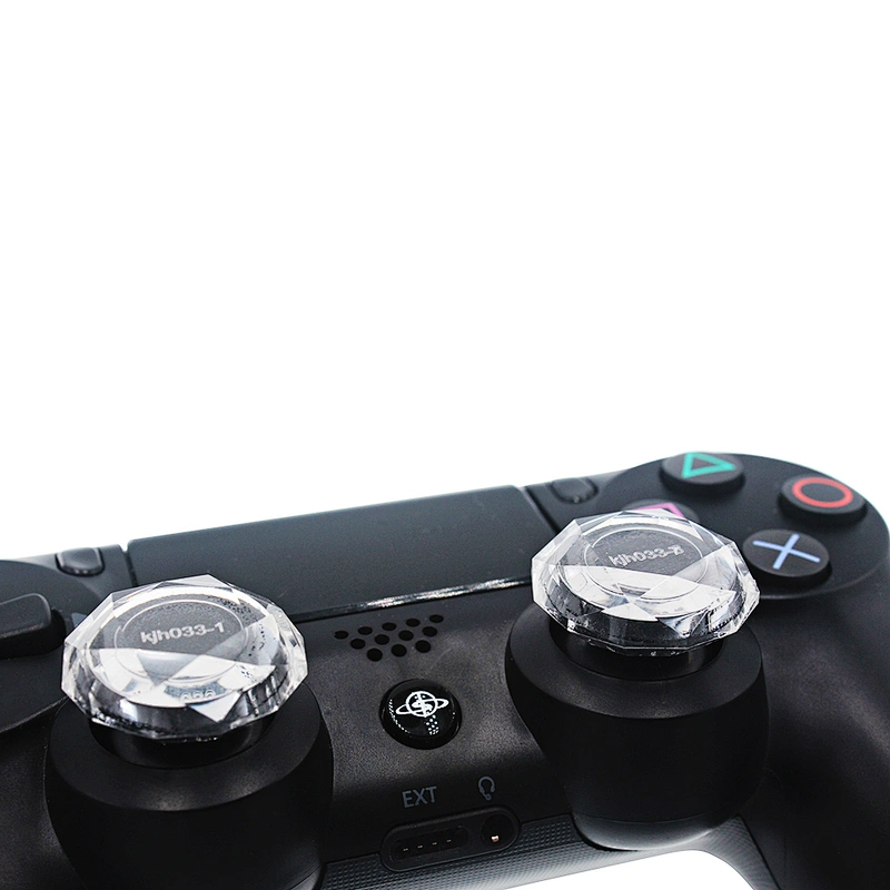 Protective Crystal Thumbstick Grips Cover for PS4 Joystick Controller Analog Rocker