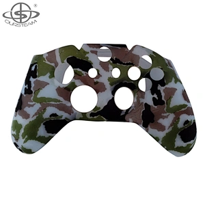 camo rubber skin for Xbox one controller S X silicone gamepad case