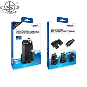 for PS4 VR Dual Charging Dock Multifunction Vertical Stand