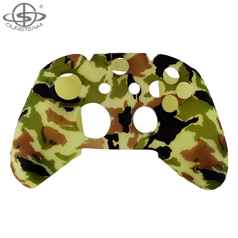 camo rubber skin for Xbox one controller S X silicone gamepad case