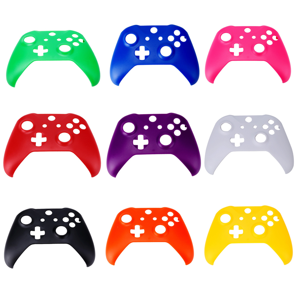 Solid Matte Front Case Replacement Top Shell Cover for Xbox One S Slim Wireless Controller  in stock